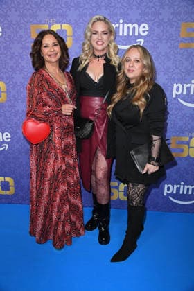 Gitta Saxx, Sarah Knappik, Nina Graˆsser at the premiere of THE 50 season 3 of Prime Video at the Cinedom in Cologne on 05 03 2026