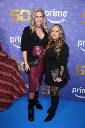 Sarah Knappik, Nina GraÌˆsser at the premiere of THE 50 season 3 by Prime Video at the Cinedom in Cologne on 05 03 2026