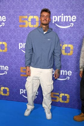 Laurenz Pesch at the premiere of THE 50 season 3 by Prime Video at the Cinedom in Cologne on 05 03 2026