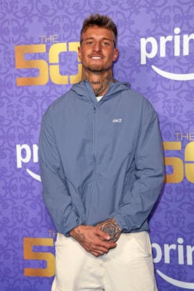Laurenz Pesch at the premiere of THE 50 season 3 by Prime Video at the Cinedom in Cologne on 05 03 2026