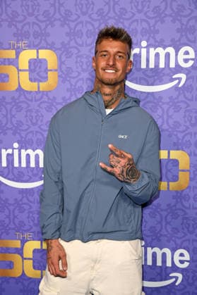 Laurenz Pesch at the premiere of THE 50 season 3 by Prime Video at the Cinedom in Cologne on 05 03 2026