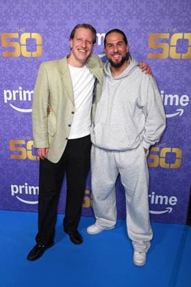 Paul Aubster, Maurice Dziwak at the premiere of THE 50 season 3 by Prime Video at the Cinedom in Cologne on 05 03 2026