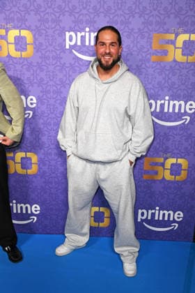 Maurice Dziwak at the premiere of THE 50 season 3 by Prime Video at the Cinedom in Cologne on 05 03 2026