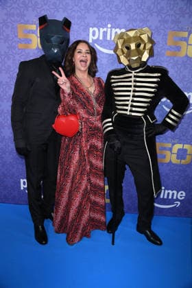 Gitta Saxx at the premiere of THE 50 season 3 by Prime Video at the Cinedom in Cologne on 05 03 2026