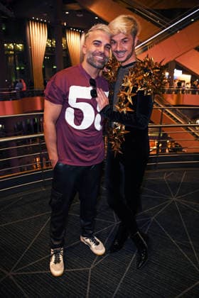 Rafi Rachek with boyfriend Sam Dylan at the premiere of THE 50 season 3 by Prime Video at the Cinedom in Cologne on 05 03 2026
