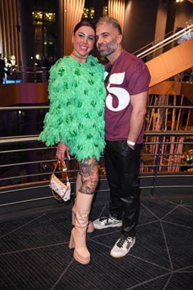 Kate Merlan, Rafi Rachek at the premiere of THE 50 season 3 by Prime Video at the Cinedom in Cologne on 05 03 2026