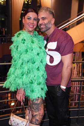 Kate Merlan, Rafi Rachek at the premiere of THE 50 season 3 by Prime Video at the Cinedom in Cologne on 05 03 2026