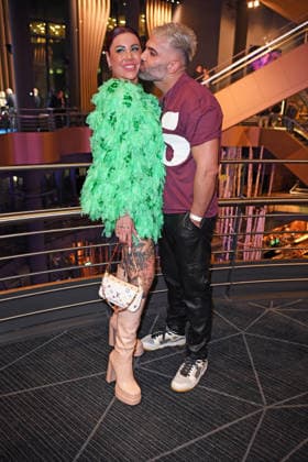 Kate Merlan, Rafi Rachek at the premiere of THE 50 season 3 by Prime Video at the Cinedom in Cologne on 05 03 2026