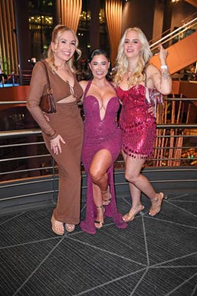 Gina Beckmann, Maria Bell, Marlisa Rudizo aka Mrs Marlisa at the premiere of THE 50 season 3 by Prime Video at the Cinedom in Cologne on 05 03 2026