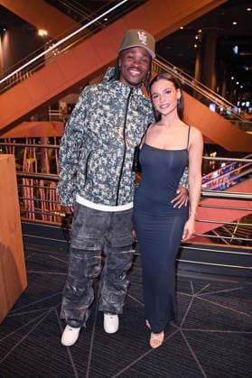 Teezy Martini Lombaya , Jeje Lopes at the premiere of THE 50 season 3 by Prime Video at the Cinedom in Cologne on 05 03 2026
