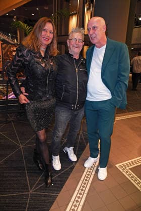 Martin Semmelrogge with wife Regine Prause, Mario Basler at the premiere of THE 50 season 3 by Prime Video at the Cinedom in Cologne on 05 03 2026