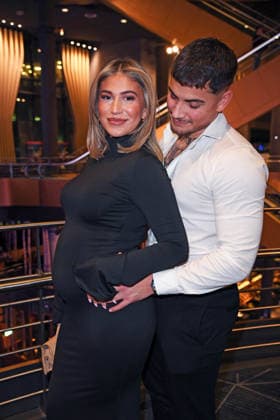 Luca Valerio with girlfriend Ciara Angela at the premiere of THE 50 season 3 by Prime Video at the Cinedom in Cologne on 05 03 2026