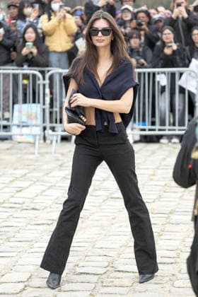 Paris Fashion Week Arrivals at the Loewe show 453794 2026 03 06 France Ratajkowski, Emily  Copyright: xIvankaxVoisinx xStarfacex STAR_453794_022
