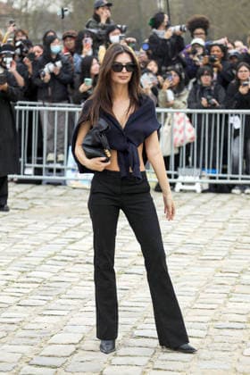 Paris Fashion Week Arrivals at the Loewe show 453794 2026 03 06 France Ratajkowski, Emily  Copyright: xIvankaxVoisinx xStarfacex STAR_453794_024