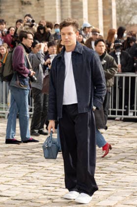 PFW Loewe Outside Arrivals NB George Tabor-King arrived at the Loewe Womenswear Fall Winter 2026-2027 show as part of Paris Fashion Week on March 06, 2026 in Paris, France. Photo by Nasser Berzane ABACAPRESS.COM Paris France  Copyright: xBerzanexNasser ABACAx