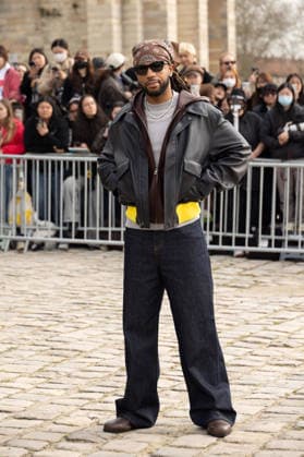PFW Loewe Outside Arrivals NB Metro Boomin arrived at the Loewe Womenswear Fall Winter 2026-2027 show as part of Paris Fashion Week on March 06, 2026 in Paris, France. Photo by Nasser Berzane ABACAPRESS.COM Paris France  Copyright: xBerzanexNasser ABACAx