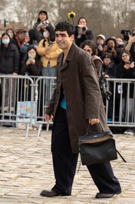 PFW Loewe Outside Arrivals NB Omar Ayuso arrived at the Loewe Womenswear Fall Winter 2026-2027 show as part of Paris Fashion Week on March 06, 2026 in Paris, France. Photo by Nasser Berzane ABACAPRESS.COM Paris France  Copyright: xBerzanexNasser ABACAx