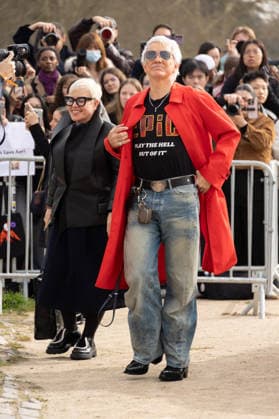 PFW Loewe Outside Arrivals NB Baz Luhrmann arrived at the Loewe Womenswear Fall Winter 2026-2027 show as part of Paris Fashion Week on March 06, 2026 in Paris, France. Photo by Nasser Berzane ABACAPRESS.COM Paris France  Copyright: xBerzanexNasser ABACAx