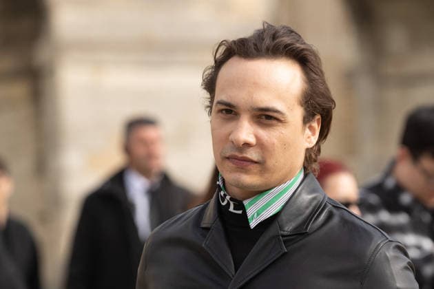 PFW Loewe Outside Arrivals NB Frank Dillane arrived at the Loewe Womenswear Fall Winter 2026-2027 show as part of Paris Fashion Week on March 06, 2026 in Paris, France. Photo by Nasser Berzane ABACAPRESS.COM Paris France  Copyright: xBerzanexNasser ABACAx