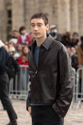 PFW Loewe Outside Arrivals NB Théodore Pellerin arrived at the Loewe Womenswear Fall Winter 2026-2027 show as part of Paris Fashion Week on March 06, 2026 in Paris, France. Photo by Nasser Berzane ABACAPRESS.COM Paris France  Copyright: xBerzanexNasser ABACAx