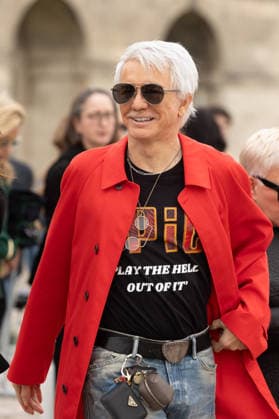PFW Loewe Outside Arrivals NB Baz Luhrmann arrived at the Loewe Womenswear Fall Winter 2026-2027 show as part of Paris Fashion Week on March 06, 2026 in Paris, France. Photo by Nasser Berzane ABACAPRESS.COM Paris France  Copyright: xBerzanexNasser ABACAx