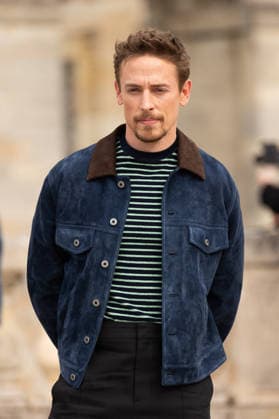 PFW Loewe Outside Arrivals NB Edmund Donovan arrived at the Loewe Womenswear Fall Winter 2026-2027 show as part of Paris Fashion Week on March 06, 2026 in Paris, France. Photo by Nasser Berzane ABACAPRESS.COM Paris France  Copyright: xBerzanexNasser ABACAx