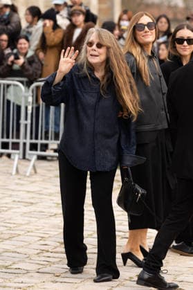 PFW Loewe Outside Arrivals NB Sissy Spacek arrived at the Loewe Womenswear Fall Winter 2026-2027 show as part of Paris Fashion Week on March 06, 2026 in Paris, France. Photo by Nasser Berzane ABACAPRESS.COM Paris France  Copyright: xBerzanexNasser ABACAx