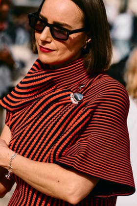 Paris Fashion Week - Women F W 26-27 Issey Miyake fashion show Street style Paris, France guest Paris Fashion Week - Women F W 26-27 Issey Miyake fashion show Street style Paris, France 6th March 2026 SGPItalia id 134576_006 * Not Exclusive  Copyright: xLorenzoxCremonax