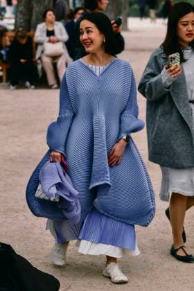 Paris Fashion Week - Women F W 26-27 Issey Miyake fashion show Street style Paris, France guest Paris Fashion Week - Women F W 26-27 Issey Miyake fashion show Street style Paris, France 6th March 2026 SGPItalia id 134576_006 * Not Exclusive  Copyright: xLorenzoxCremonax