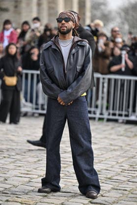 PFW Loewe Outside Arrivals Metro Boomin arriving at the Loewe show during Fashion Week in Paris, France on March 6, 2026. Photo by Julien Reynaud APS-Medias ABACAPRESS.COM Paris France  Copyright: xReynaudxJulien APS-Medias ABACAx