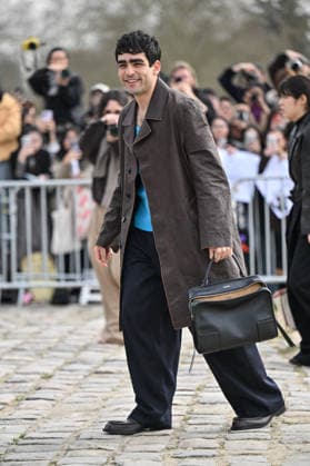PFW Loewe Outside Arrivals Omar Ayuso arriving at the Loewe show during Fashion Week in Paris, France on March 6, 2026. Photo by Julien Reynaud APS-Medias ABACAPRESS.COM Paris France  Copyright: xReynaudxJulien APS-Medias ABACAx