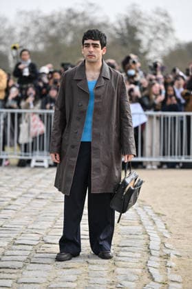 PFW Loewe Outside Arrivals Omar Ayuso arriving at the Loewe show during Fashion Week in Paris, France on March 6, 2026. Photo by Julien Reynaud APS-Medias ABACAPRESS.COM Paris France  Copyright: xReynaudxJulien APS-Medias ABACAx