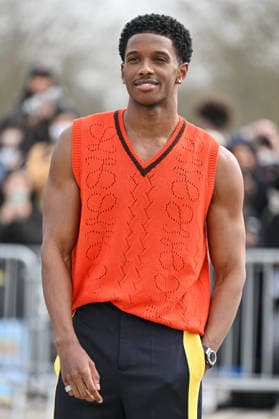 PFW Loewe Outside Arrivals Martin Bobb Semple arriving at the Loewe show during Fashion Week in Paris, France on March 6, 2026. Photo by Julien Reynaud APS-Medias ABACAPRESS.COM Paris France  Copyright: xReynaudxJulien APS-Medias ABACAx