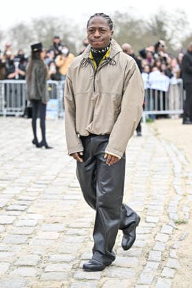PFW Loewe Outside Arrivals David Jonsson arriving at the Loewe show during Fashion Week in Paris, France on March 6, 2026. Photo by Julien Reynaud APS-Medias ABACAPRESS.COM Paris France  Copyright: xReynaudxJulien APS-Medias ABACAx