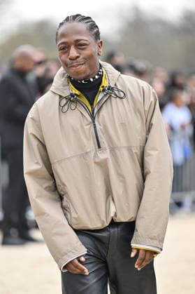 PFW Loewe Outside Arrivals David Jonsson arriving at the Loewe show during Fashion Week in Paris, France on March 6, 2026. Photo by Julien Reynaud APS-Medias ABACAPRESS.COM Paris France  Copyright: xReynaudxJulien APS-Medias ABACAx