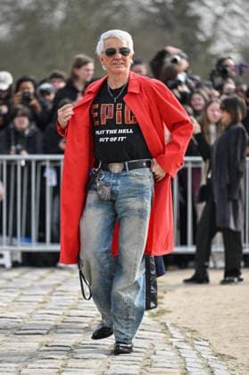 PFW Loewe Outside Arrivals Baz Luhrmann arriving at the Loewe show during Fashion Week in Paris, France on March 6, 2026. Photo by Julien Reynaud APS-Medias ABACAPRESS.COM Paris France  Copyright: xReynaudxJulien APS-Medias ABACAx
