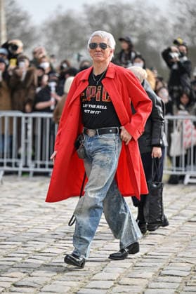 PFW Loewe Outside Arrivals Baz Luhrmann arriving at the Loewe show during Fashion Week in Paris, France on March 6, 2026. Photo by Julien Reynaud APS-Medias ABACAPRESS.COM Paris France  Copyright: xReynaudxJulien APS-Medias ABACAx