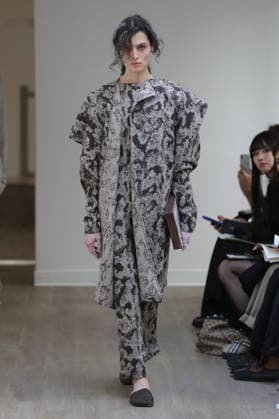 PFW - Ruohan Runway A model walks the runway during the Ruohan Womenswear Fall Winter 2026-2027 show as part of Paris Fashion Week on March 6, 2026 in Paris, France. Photo by Alain Gil Gonzalez ABACAPRESS.COM Paris France  Copyright: xGonzalezxAlain-Gil ABACAx
