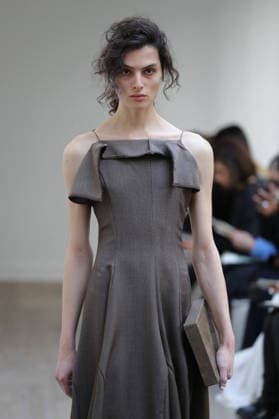 PFW - Ruohan Runway A model walks the runway during the Ruohan Womenswear Fall Winter 2026-2027 show as part of Paris Fashion Week on March 6, 2026 in Paris, France. Photo by Alain Gil Gonzalez ABACAPRESS.COM Paris France  Copyright: xGonzalezxAlain-Gil ABACAx