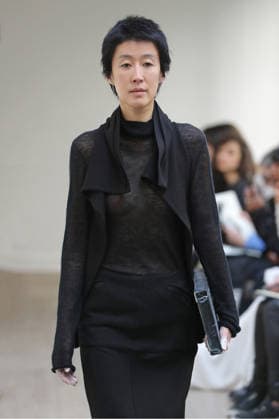 PFW - Ruohan Runway A model walks the runway during the Ruohan Womenswear Fall Winter 2026-2027 show as part of Paris Fashion Week on March 6, 2026 in Paris, France. Photo by Alain Gil Gonzalez ABACAPRESS.COM Paris France  Copyright: xGonzalezxAlain-Gil ABACAx
