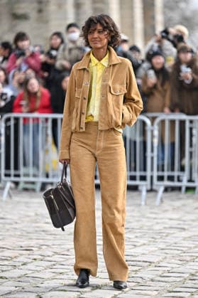 PFW Loewe Outside Arrivals Liya Kebede arriving at the Loewe show during Fashion Week in Paris, France on March 6, 2026. Photo by Julien Reynaud APS-Medias ABACAPRESS.COM Paris France  Copyright: xReynaudxJulien APS-Medias ABACAx