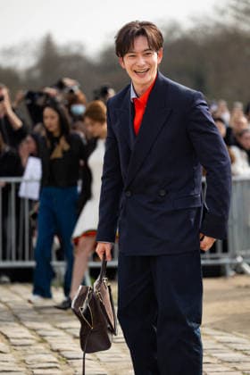 Masaki Okada at the arrivals at the Loewe Womenswear Collection Prêt à Porter Automne Hiver 2026 2027 show as part of Paris Fashion Week PFW on the esplanade du Château de Vincennes, Paris, France, March 06, 2026 Thibault Duboucher Bestimage Arrivals at the Loewe Womenswear Fall Winter 2026 2027 show as part of Paris Fashion Week on March 06, 2026 in Paris, France Paris France  Copyright: xThibaultxDuboucherx xBestimagexThibaultxDuboucherx xBestimagex