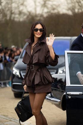 Pia Wurtzbach at the arrivals at the Loewe Womenswear Collection Prêt à Porter Automne Hiver 2026 2027 show as part of Paris Fashion Week PFW on the esplanade du Château de Vincennes, Paris, France, March 06, 2026 Thibault Duboucher Bestimage Arrivals at the Loewe Womenswear Fall Winter 2026 2027 show as part of Paris Fashion Week on March 06, 2026 in Paris, France Paris France  Copyright: xThibaultxDuboucherx xBestimagexThibaultxDuboucherx xBestimagex