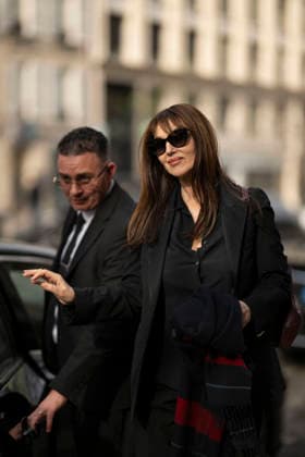 Monica Bellucci was spotted enjoying a day in Paris, leaving the Royal Monceau hotel during Paris Fashion Week PFW on March 6, 2026 Monica Bellucci was spotted enjoying a day in Paris, leaving the Royal Monceau hotel during Paris Fashion Week PFW on March 6, 2026 Paris France  Copyright: xAgencex xBestimagexAgencex xBestimagex