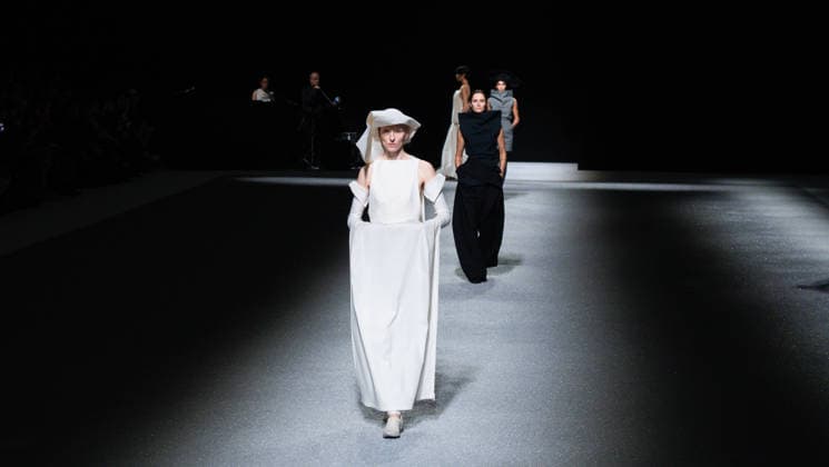 Paris fashion week Womenwear FALL WINTER 2026 2027 ISSEY MIYAKE 6th March 2026 sylvie lefort photography MAXPPP 06 03 2026 @sylvie Lefort Photography MAXPPP 06 03 26 Models present creations from the Womenswear FALL WINTER 2026 2027collection by ISSEY MIYAKE during the Paris Fashion Week, in Paris, France 6th March 2026 The presentation of the Womens collections from March 2nd to March 10th 26  Copyright: xMAXPPPxsylviexlefortxphotographyx LFR202603067112 LFR202603067112