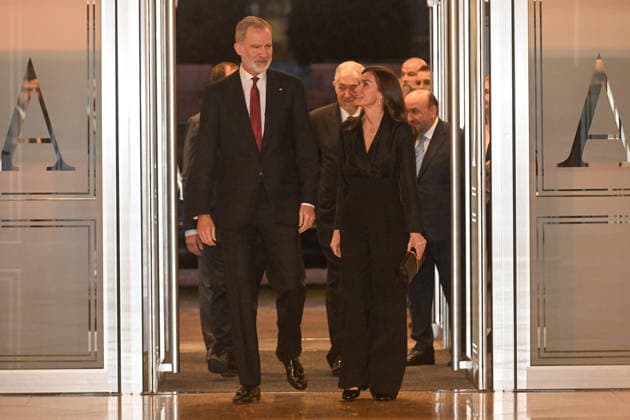 The King and Queen preside over the XXIV In Memoriam Concert in tribute to the Victims of Terrorism King Felipe VI and Queen Letizia on their arrival at the Auditorio Nacional de Música to preside over the XXIV In Memoriam Concert in tribute to the Victims of Terrorism on March 6, 2026 in Madrid Spain KING FELIPE VI QUEEN LETIZIA CONCERT VICTIMS OF TERRORISM José Madrid Madrid Madrid Spain  Copyright: xJosÃ xOlivax 7345560