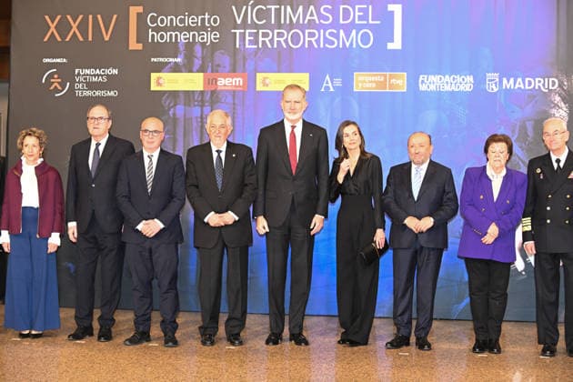 The King and Queen preside over the XXIV In Memoriam Concert in tribute to the Victims of Terrorism King Felipe VI and Queen Letizia on their arrival at the Auditorio Nacional de Música to preside over the XXIV In Memoriam Concert in tribute to the Victims of Terrorism on March 6, 2026 in Madrid Spain KING FELIPE VI QUEEN LETIZIA CONCERT VICTIMS OF TERRORISM José Madrid Madrid Madrid Spain  Copyright: xJosÃ xOlivax 7345568