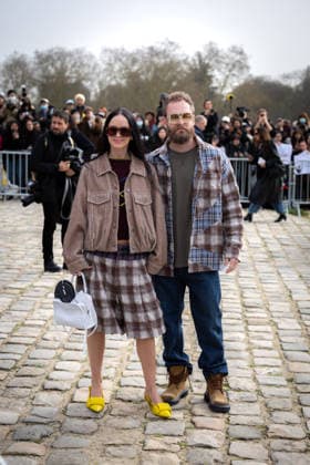 Guest Celebrities at Loewe Collection Femme Prêt à Porter Automne Hiver 2026 2027 fashion show during Paris Fashion Week, on March 6th, 2026 Florian Lavielle Bestimage Celebrities at Loewe Ready to Wear Fall Winter 2026 2027 Women Collection fashion show, during Paris Fashion Week, on March 6th, 2026 Paris France  Copyright: xFlorianxLaviellex xBestimagexFlorianxLaviellex xBestimagex