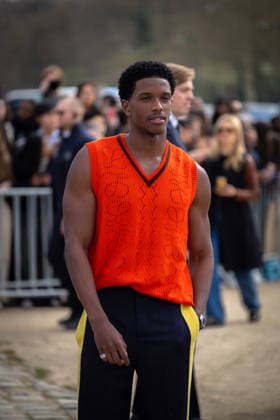 Martin Bobb Semple Celebrities at Loewe Collection Femme Prêt à Porter Automne Hiver 2026 2027 fashion show during Paris Fashion Week, on March 6th, 2026 Florian Lavielle Bestimage Celebrities at Loewe Ready to Wear Fall Winter 2026 2027 Women Collection fashion show, during Paris Fashion Week, on March 6th, 2026 Paris France  Copyright: xFlorianxLaviellex xBestimagexFlorianxLaviellex xBestimagex
