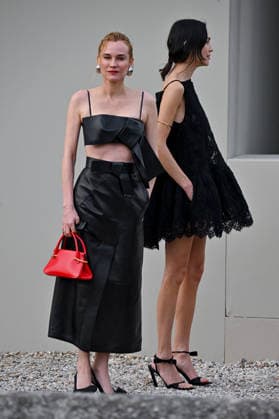 PFW Givenchy Outside Arrivals Diane Kruger arriving at the Givenchy show during Fashion Week in Paris, France on March 6, 2026. Photo by Julien Reynaud APS-Medias ABACAPRESS.COM Paris France  Copyright: xReynaudxJulien APS-Medias ABACAx